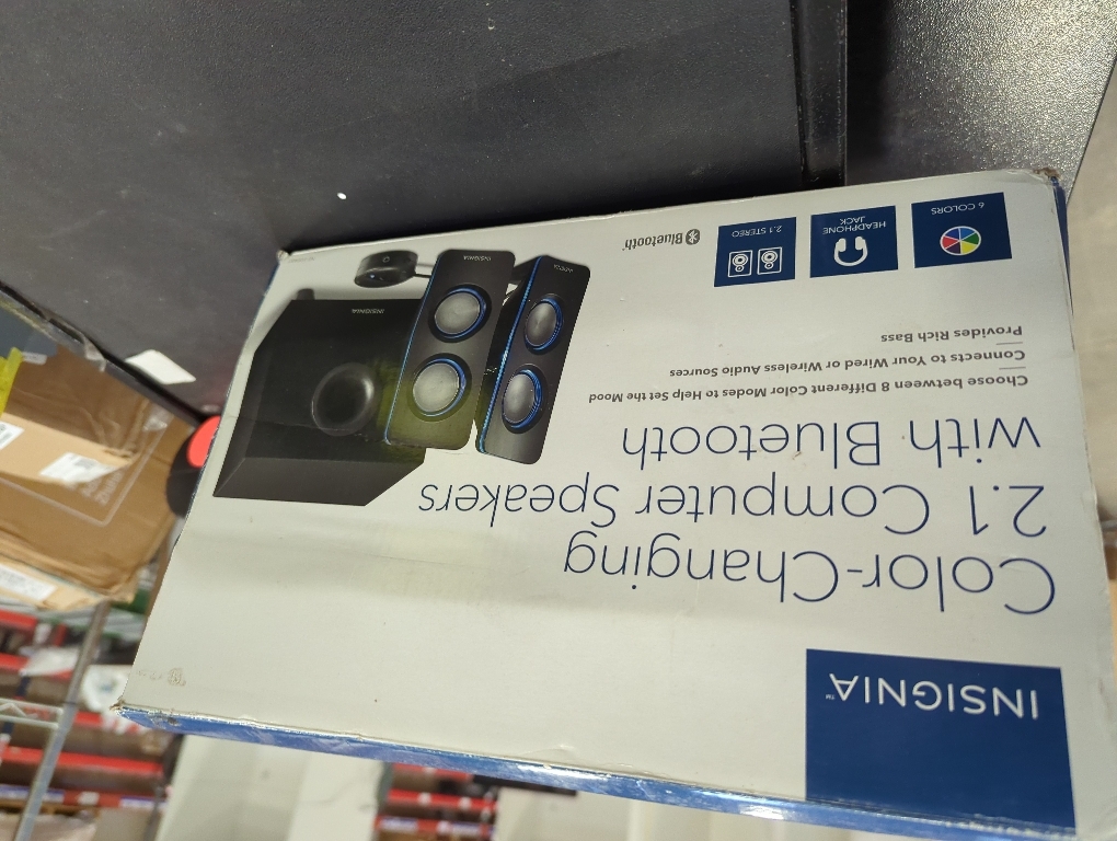 Color Changing 2.1 Computer Speakers with Bluetooth