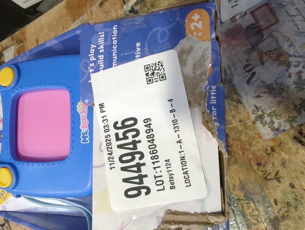 Ms. Rachel Official First Words Talking Flash Cards with Electronic Reader, 100 Words, Educational Toys & Toddler Toys for Girls & Boys Ages 1-2