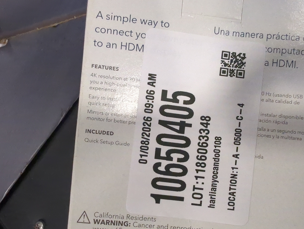Insignia USB to HDMI Adapter - Model: NS-PCA3H