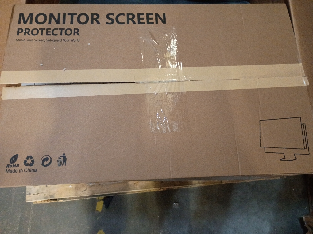 [2-Pack] 23.8Inch Computer Privacy Screen Filter for 16:9 Widescreen Monitor, Removable Eye Protection Anti Glare Blue Light Filter Privacy Shield, Anti Spy Screen Protector Film 24 in