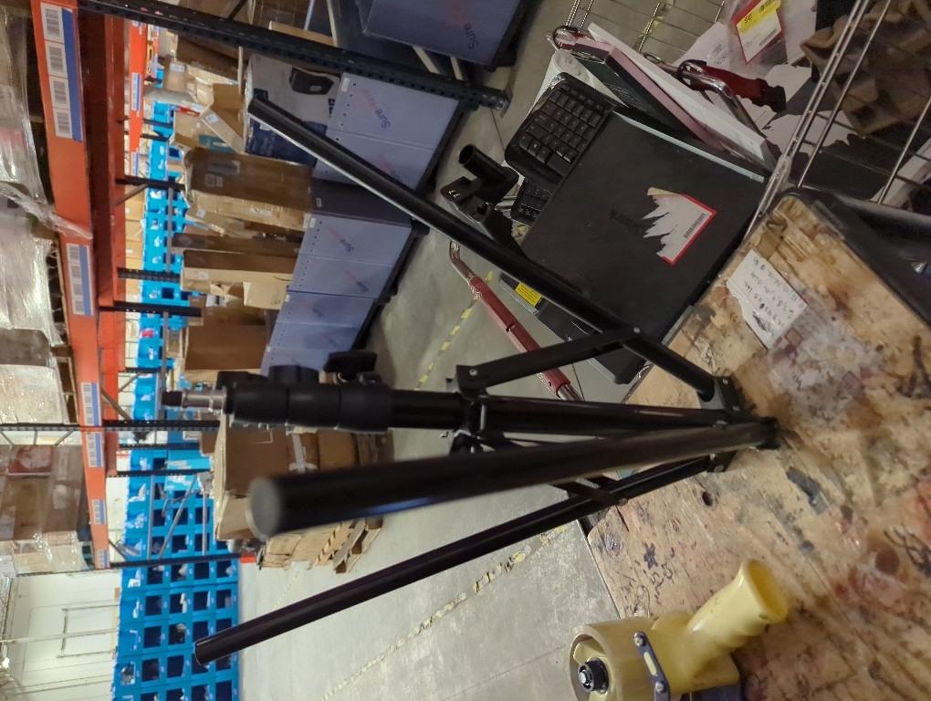 NEEWER Light Stand with 180° Reversible Legs, 70/178cm Portable Travel Tripod Stand 1/4 Screw & 5/8 Stud for Indoor Outdoor Photography Speedlite Strobe Ring Light Softbox, ST178B, Black