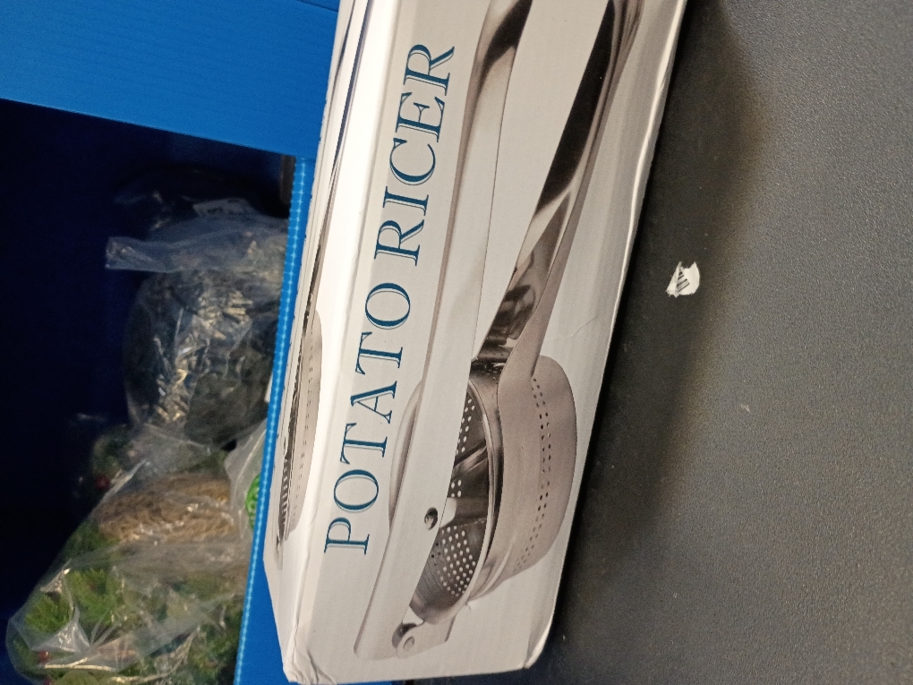 NEWLINE NY Stainless Steel Potato Presser Masher Ricer, Commercial Grade Tool to Press Mash Fruit or Food