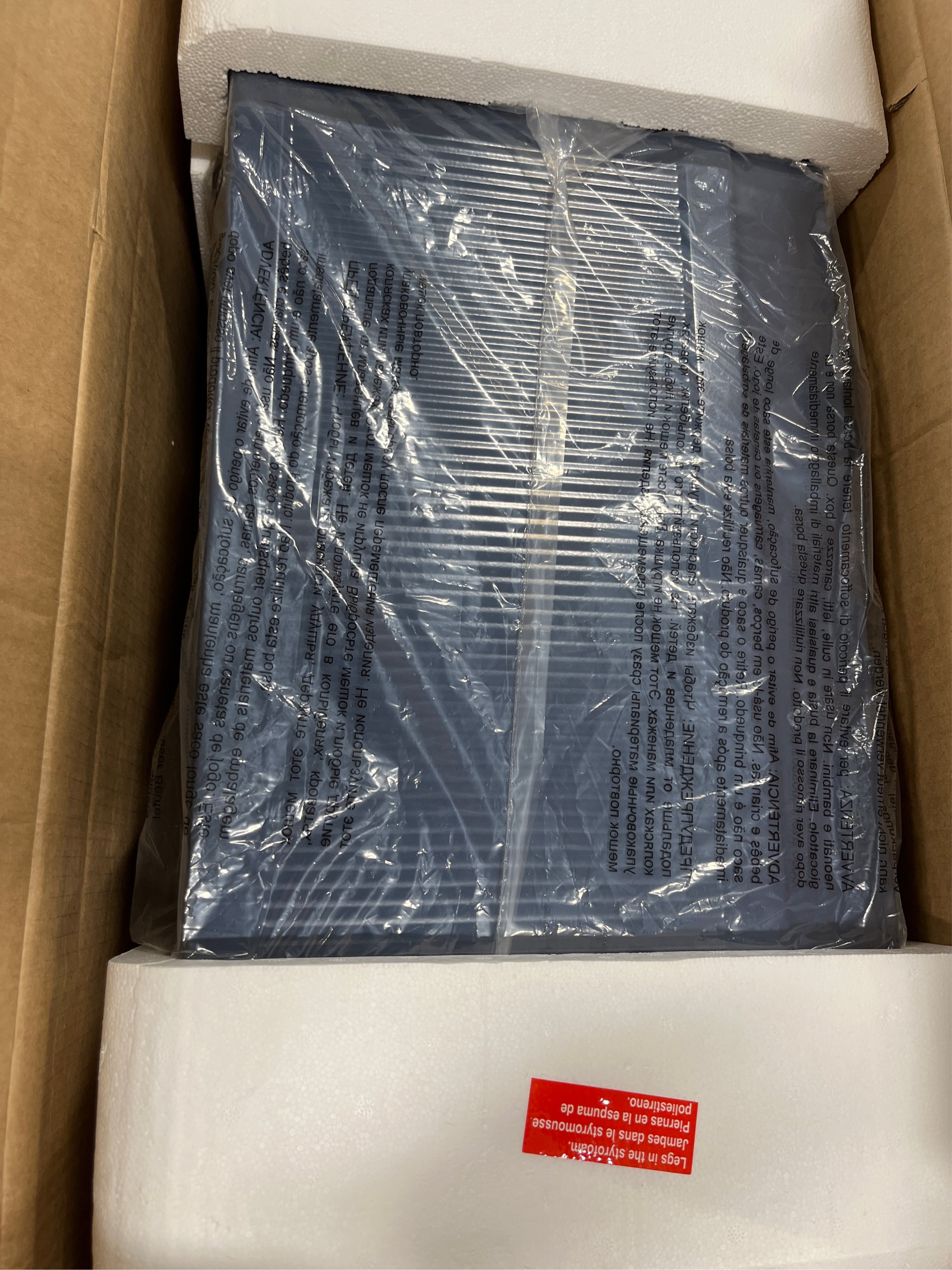 Duraflame 3D 24 W x 23.4 H x 12.9 D inch Infrared Electric Fireplace Stove - Navy, DFI-5010-07