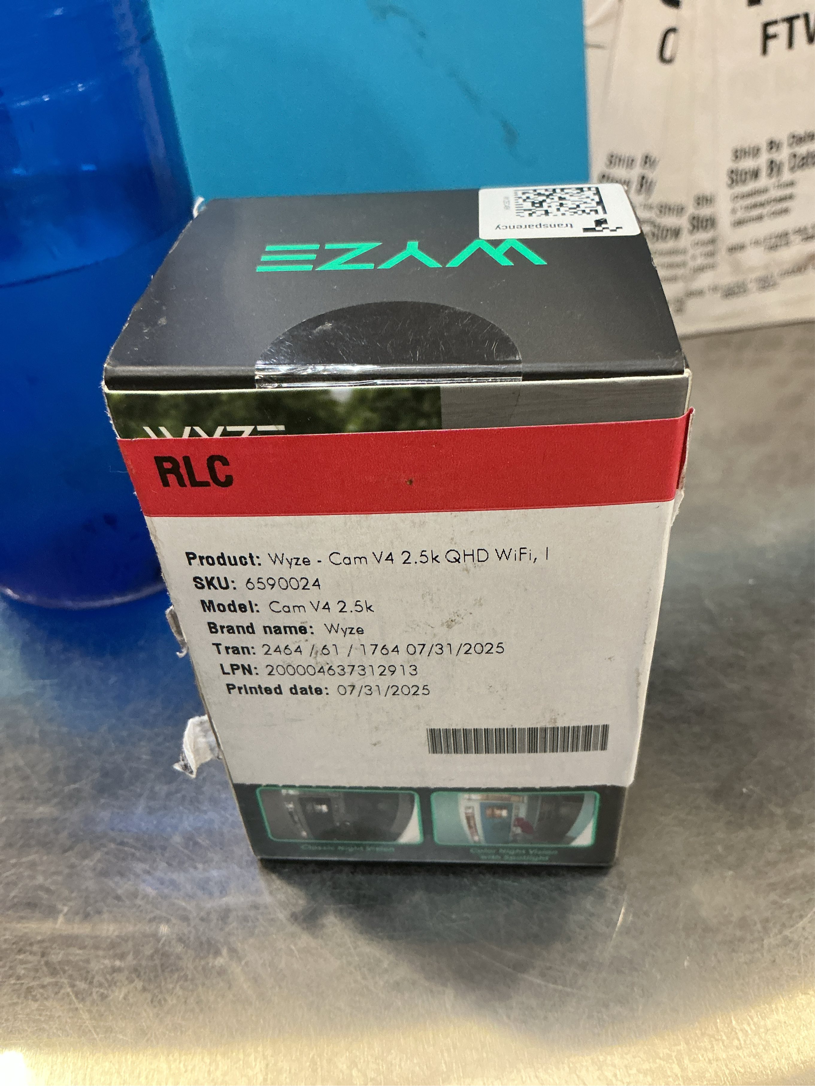 WYZE Cam v4 (Latest Model), 2.5K AI Security Camera, Indoor/Outdoor Cameras for Home Security, Baby Monitor & Pet Camera, Vibrant Color Night Vision, No Subscription Required, Free Expert Help