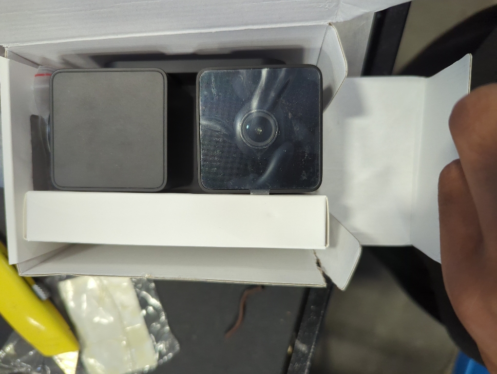 Pan V3 Wired Indoor/Outdoor 1080P HD Home Security Camera with Privacy Mode, Black