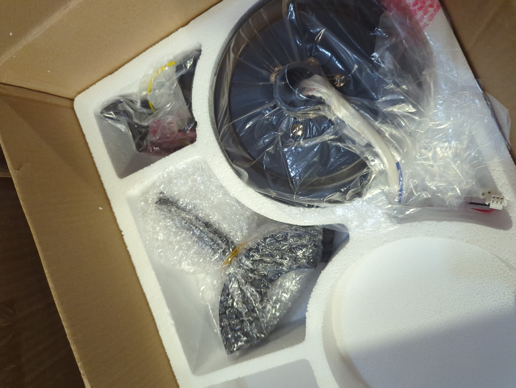 Amico Ceiling Fans with Lights, 44 inch Ceiling fan with Light and Remote Control, Reversible, 3CCT, Dimmable, Noiseless, Small Black Ceiling Fan for Bedroom, Indoor/Outdoor Use