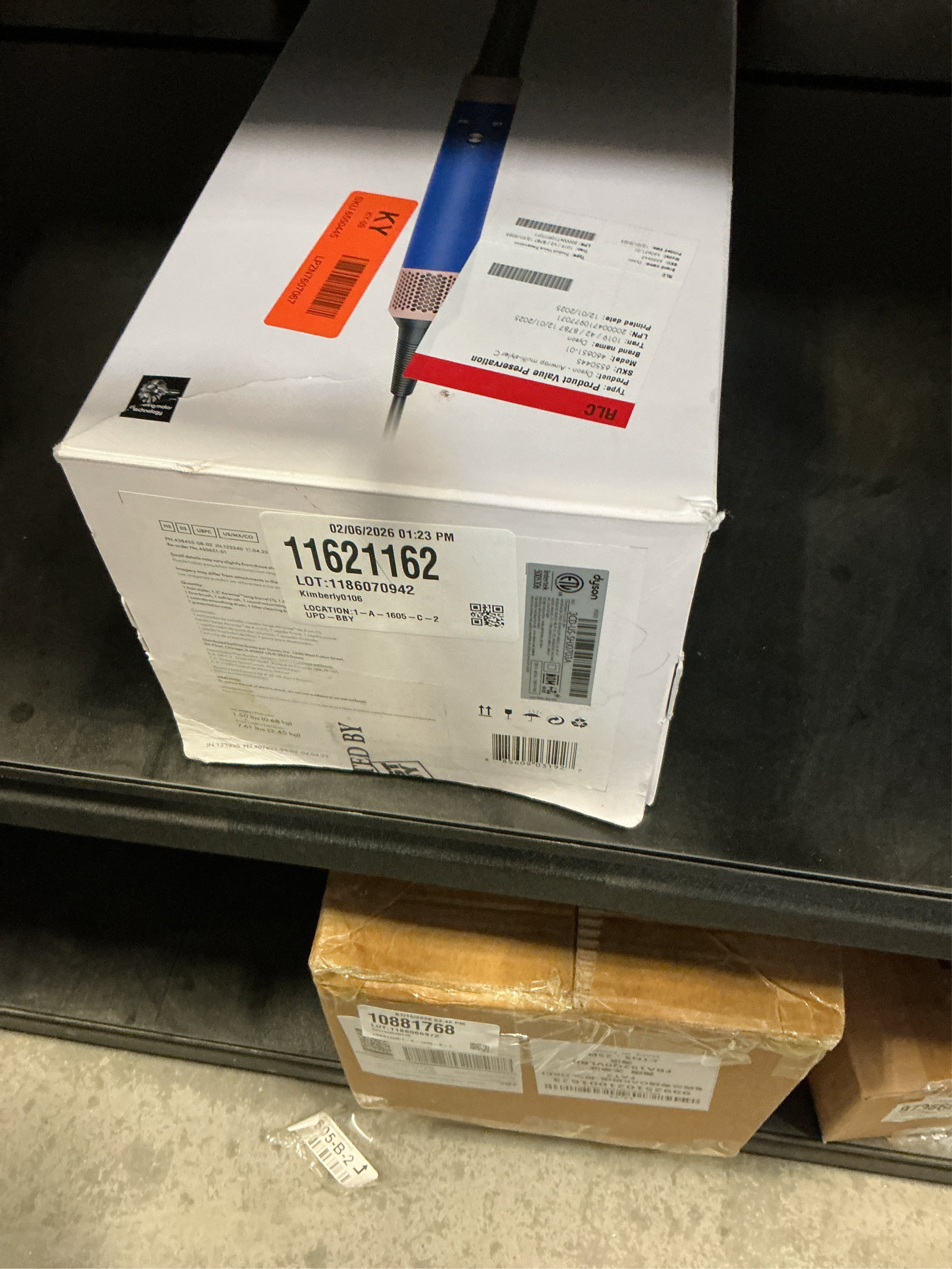 Dyson Special Edition Airwrap Multi Styler Complete Long in Blue Blush