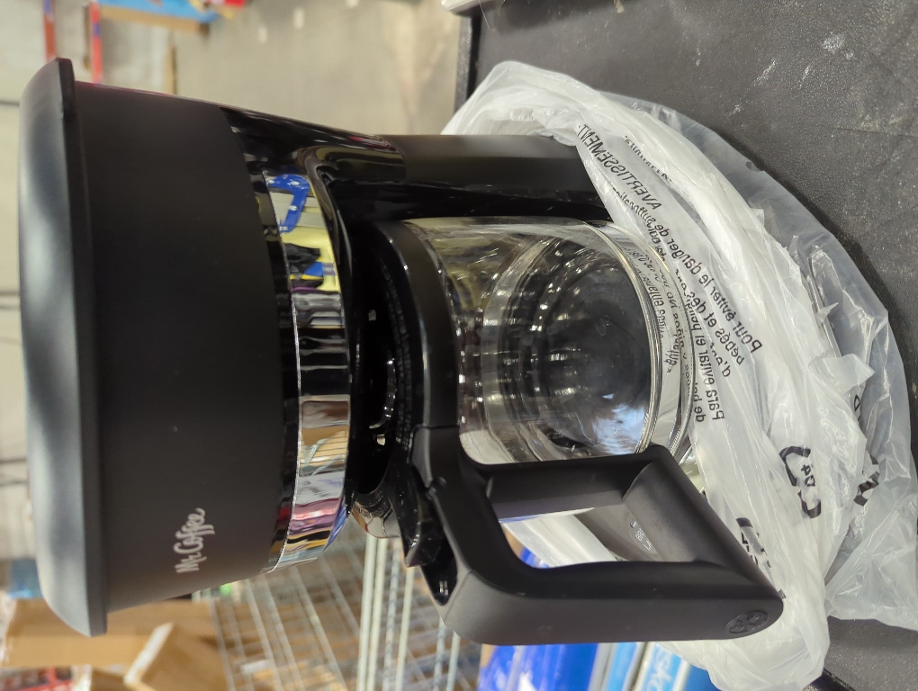 Mr. Coffee 5-Cup Programmable Coffee Maker Black: Drip Coffee Machine, Electric, Dishwasher-Safe, Paper Filter, 25 oz Capacity