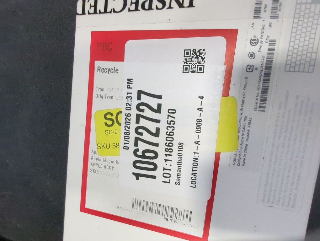 Apple Magic Keyboard with Numeric Keypad - US English