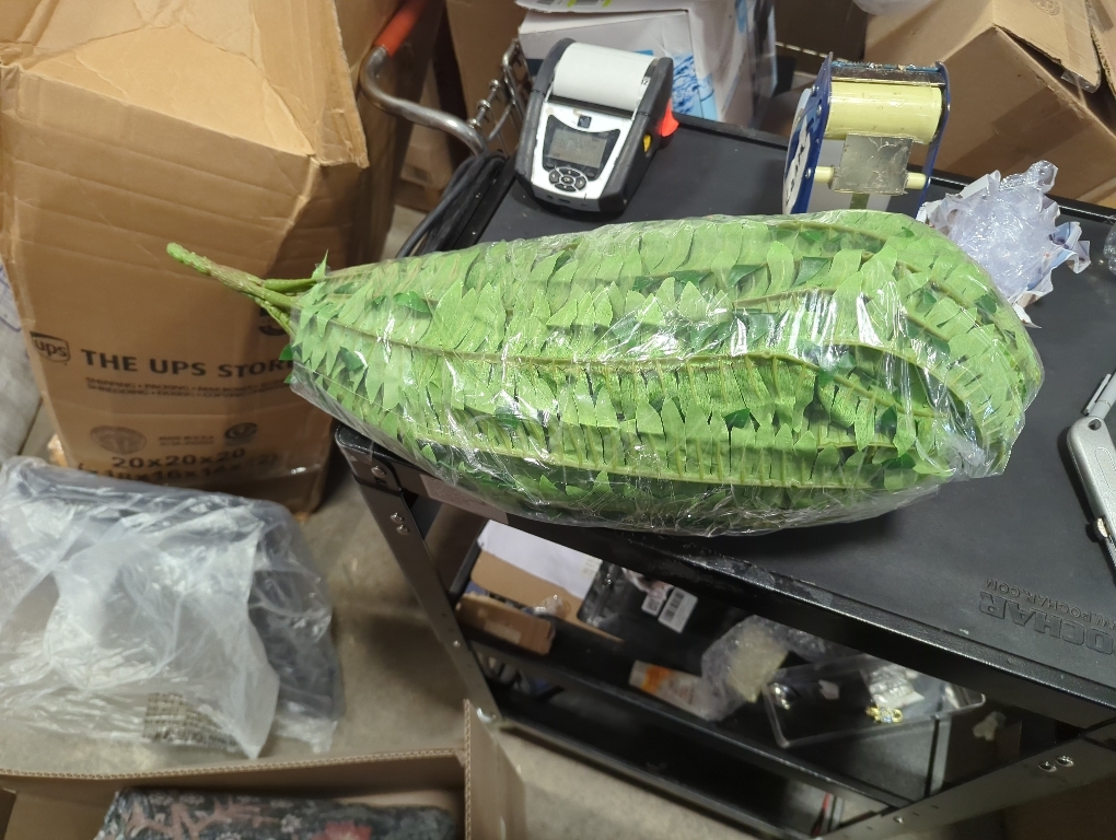 Artificial Plants Fake Plant Greenery Shrub Bushes UV Resistant Plants Plastic Wheat Grass for Indoor Outdoor Home Garden Decoration,Persian Grass