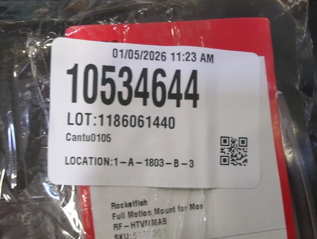 Rocketfish - Full-Motion TV Wall Mount for Most 19 - 39 TVs - Black