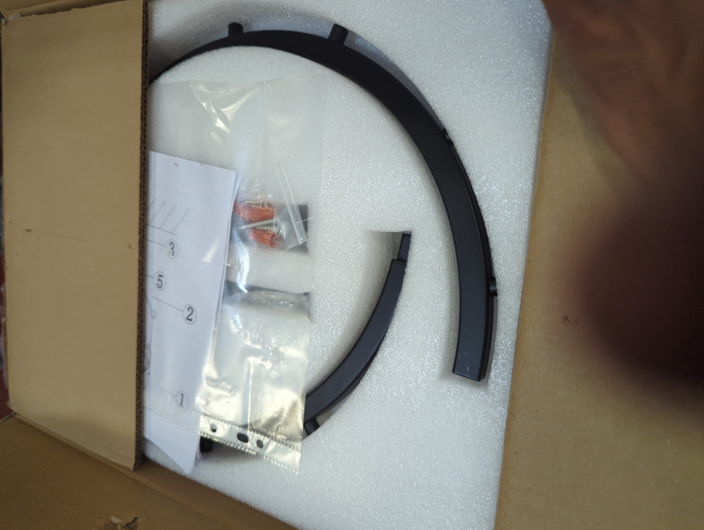 XINGQI Black Ceiling 4-Light Modern Farmhouse Water Ripple Glass Ceiling Lighting Fixture 15.7 Drum Ceiling Lights for Bedroom Dining Room Living Room Hallway Entryway