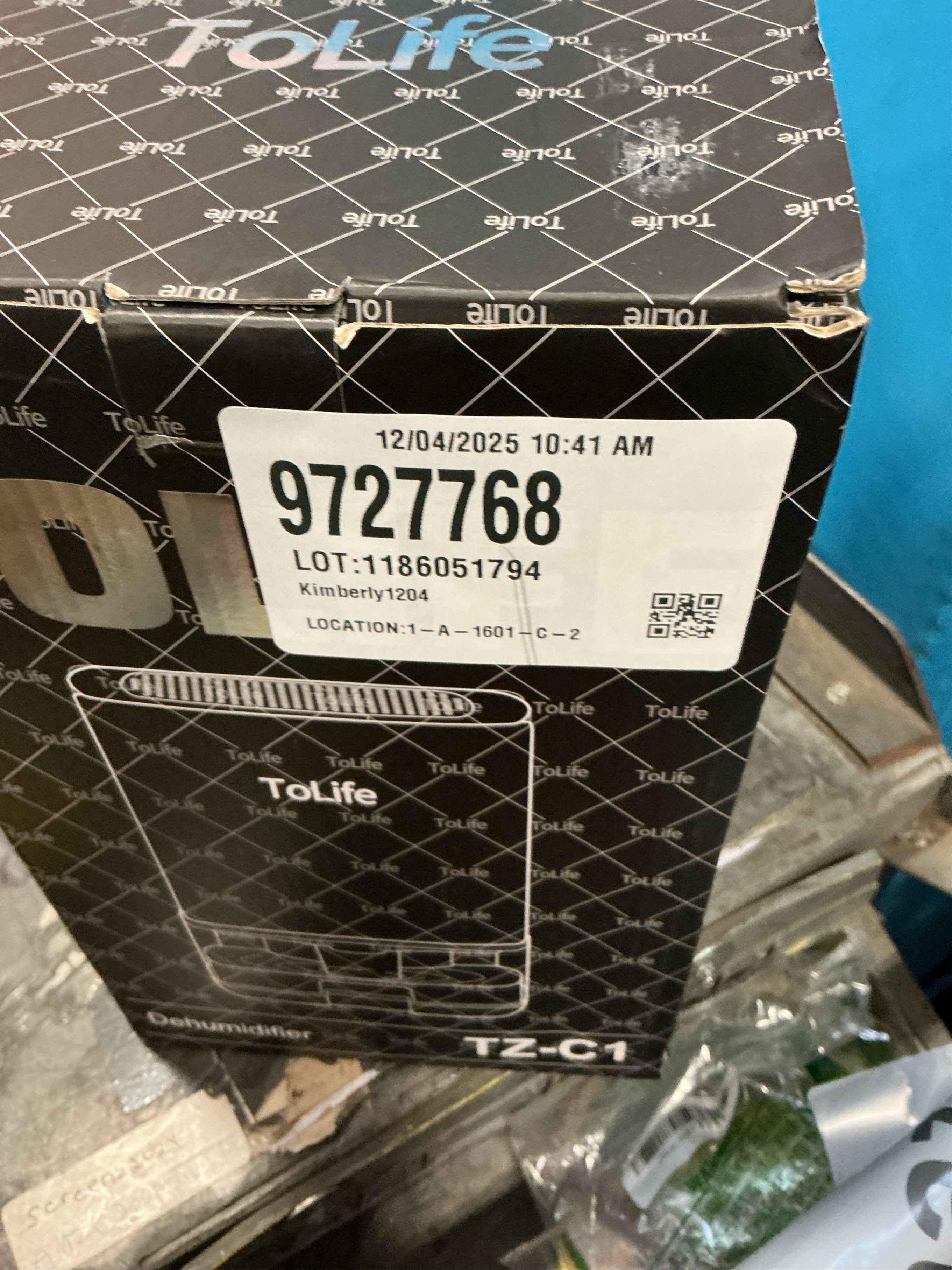 ToLife Dehumidifiers for Home 30 OZ Water Tank with Auto-Off, Portable Small Dehumidifier for Room, Bathroom, Bedroom, RV, Closet 500 sq.ft, 7 Colors LED Light, Black, TZ-C1