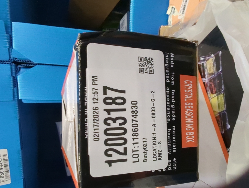 Clear Seasoning Box, 4 Pieces Seasoning Rack Spice Pots, Storage Container Condiment Jars Acrylic Seasoning Box with Covers and Spoons for Spice, Sugar, Salt, Sugar, Cardamon, Cinnamon