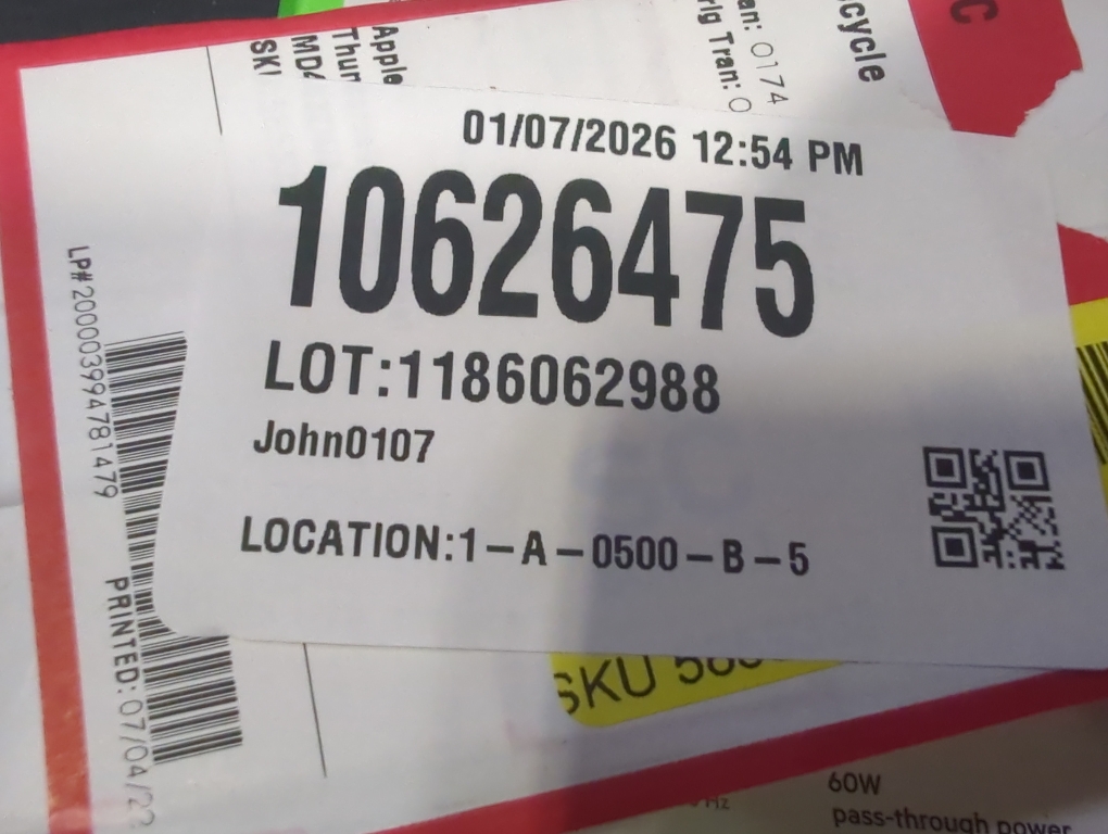 FAIR Thunderbolt to Gigabit Ethernet Adapter - White (MD463LL/A / A1433) (Acceptable)