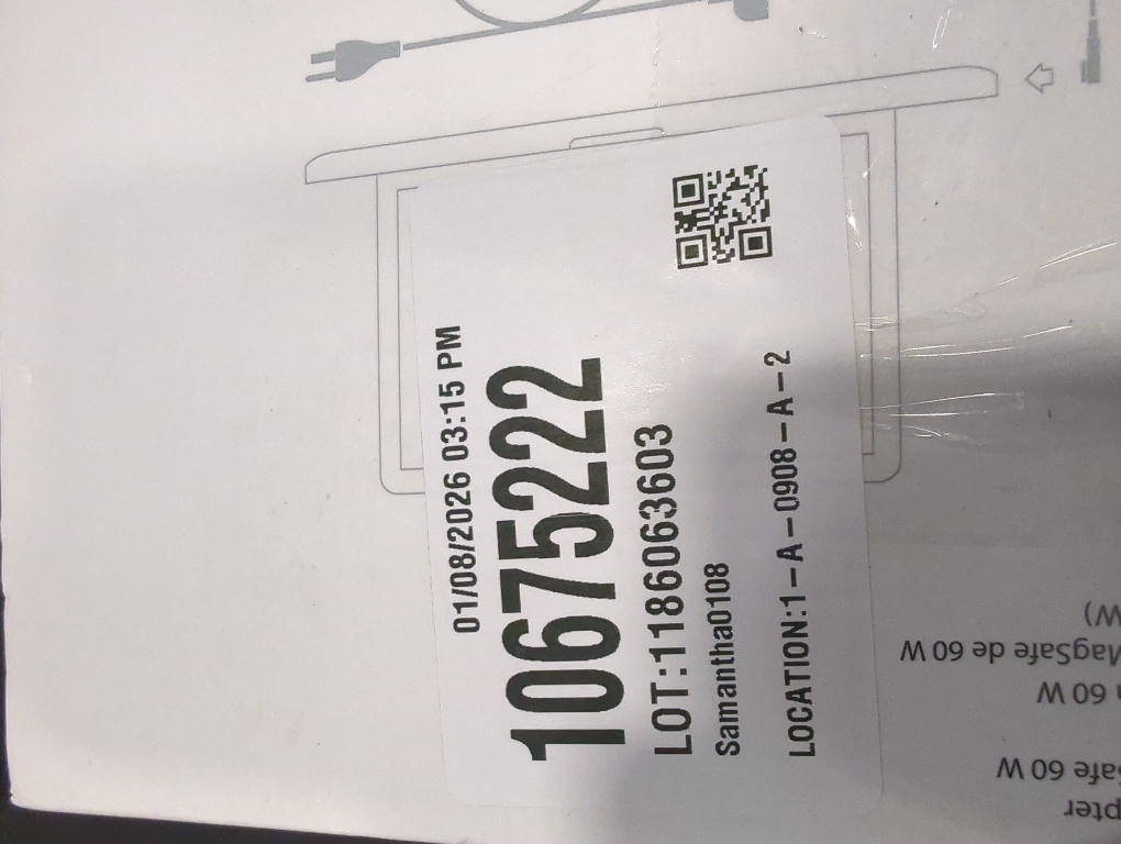 Apple 60W MagSafe Power Adapter (for previous generation 13.3-inch MacBook and 13-inch MacBook Pro)