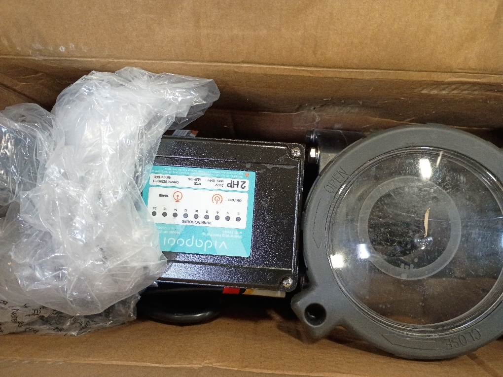 2HP In/Above Ground Pool Pump with Timer 8120GPH High Flow 220V Powerful Self Primming Swimming Pool Pumps with Filter