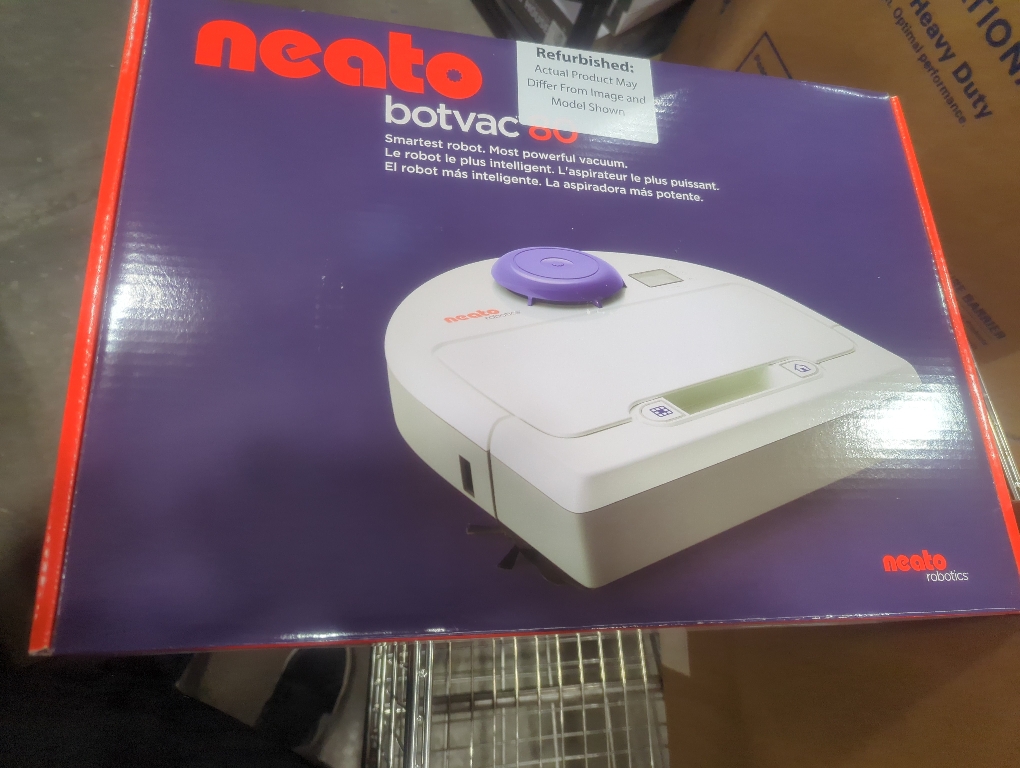 Neato Robotics Botvac 80 Vacuum Cleaner With Scheduling; Grey