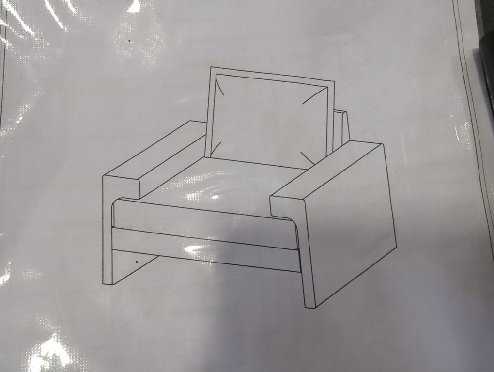 Cyan Accent Chair