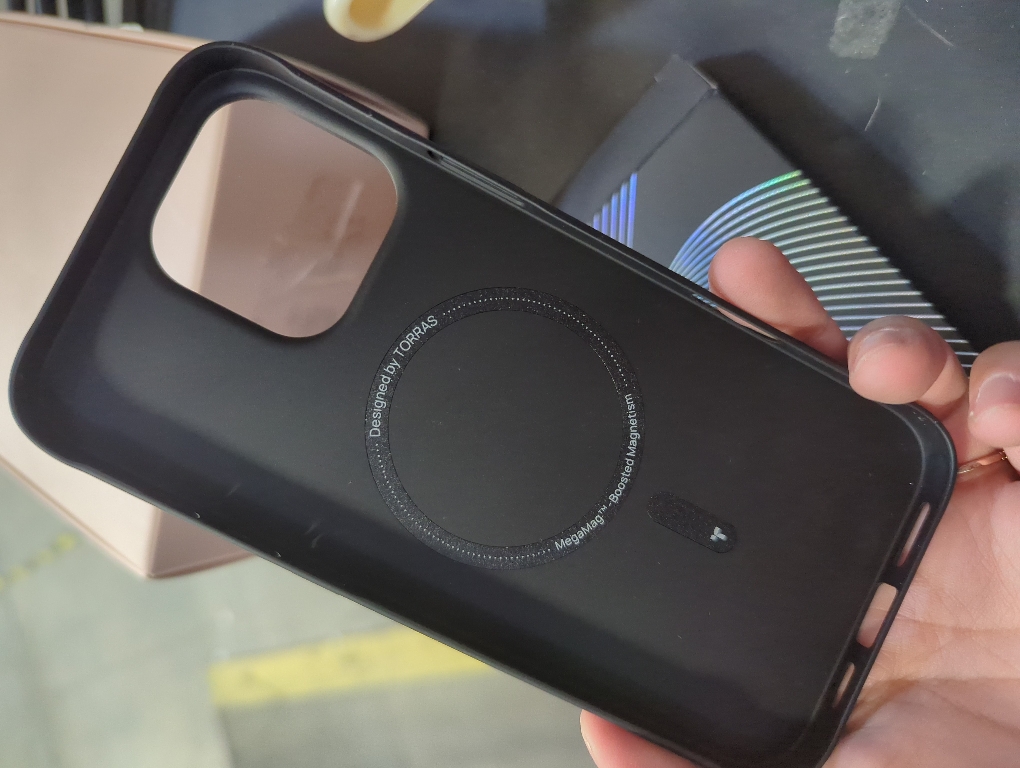 TORRAS Magnetic Slim-Fit for iPhone 16 Pro Max Case 6.9 inch, Ultra-Thin 16 ProMax Phone Case Compatible with MagSafe, Light Anti-Scratch Matte Hard PC Bayer OriginFit, Black