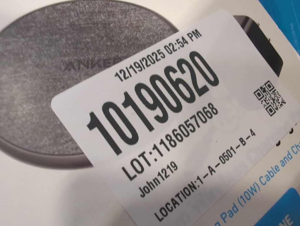 Anker 318 Wireless Charger Pad with 4' Cable, 10W, B2548JF1-1, Black