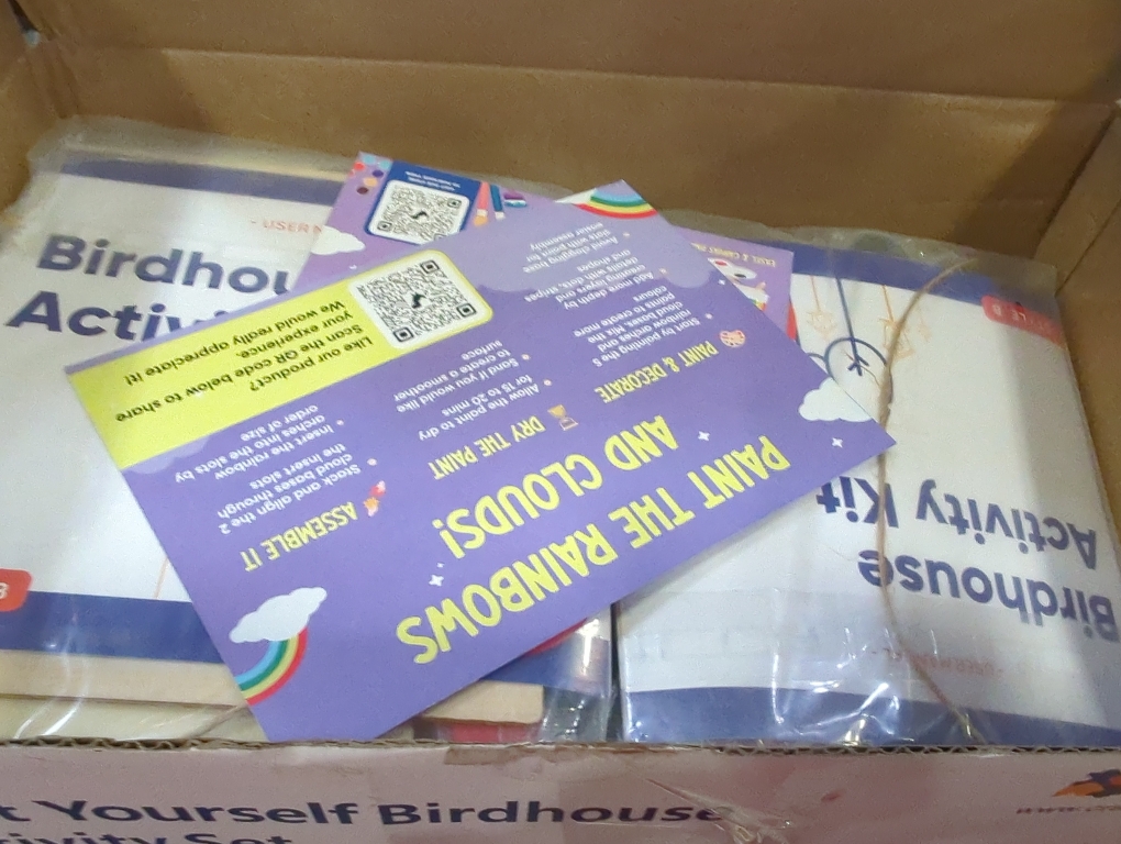 15 DIY Bird House Kits For Children to Build - Wood Birdhouse for Kids to Paint - Unfinished Bird Houses for Kids - Wood Craft Project Kits - Wooden Arts & Craft for Girls & Boys - Classroom Activity