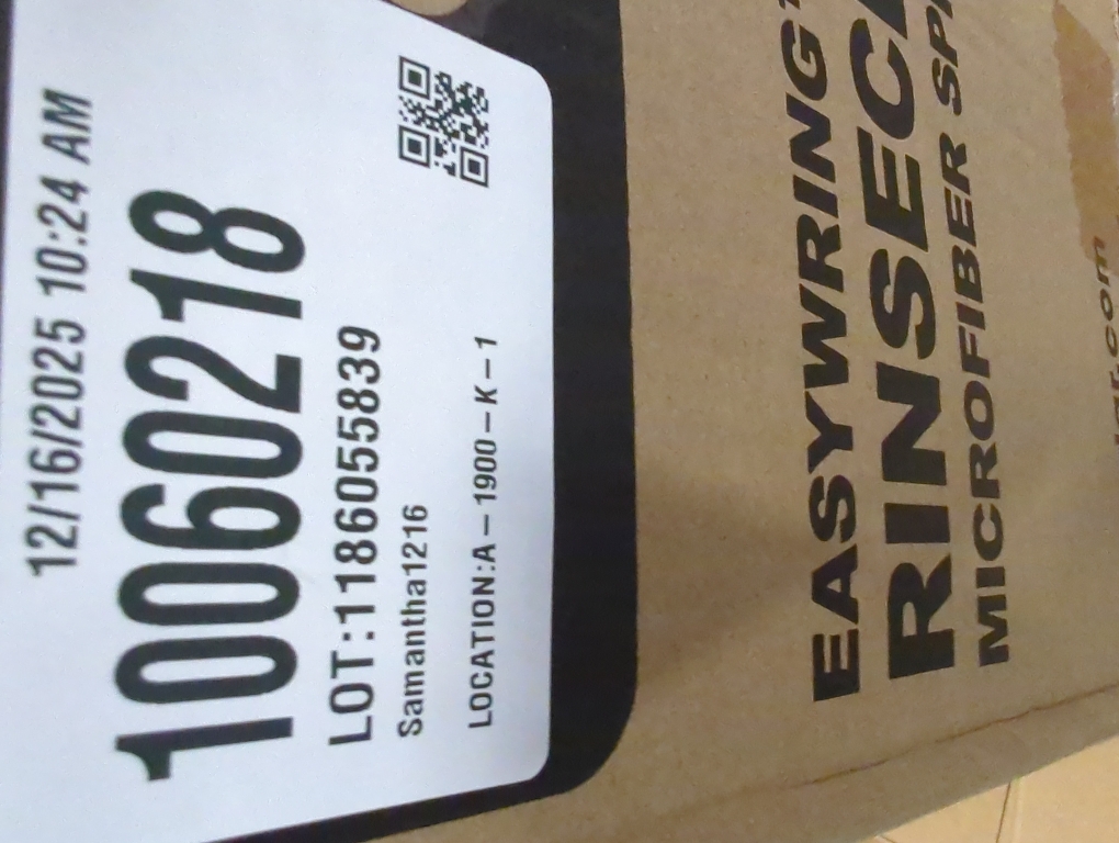 EasyWring RinseClean Spin Mop and Bucket System, Hands-Free System