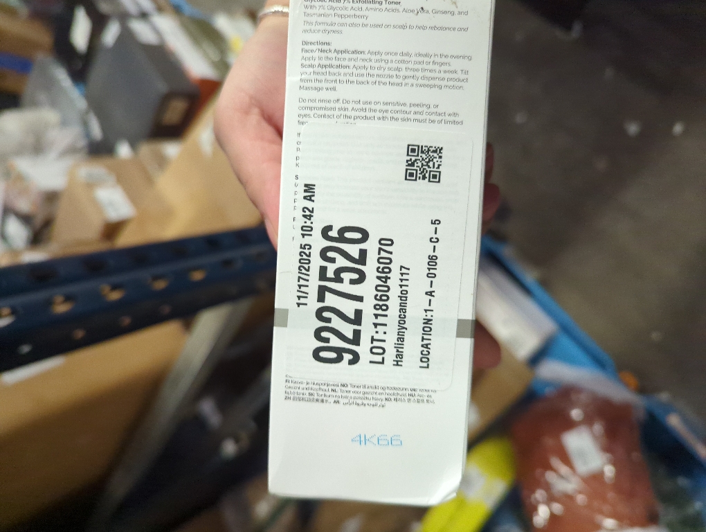 The Ordinary Glycolic Acid 7% Exfoliating Toner, Brightening and Smoothing Daily Toner for More Even-Looking Skin Tone