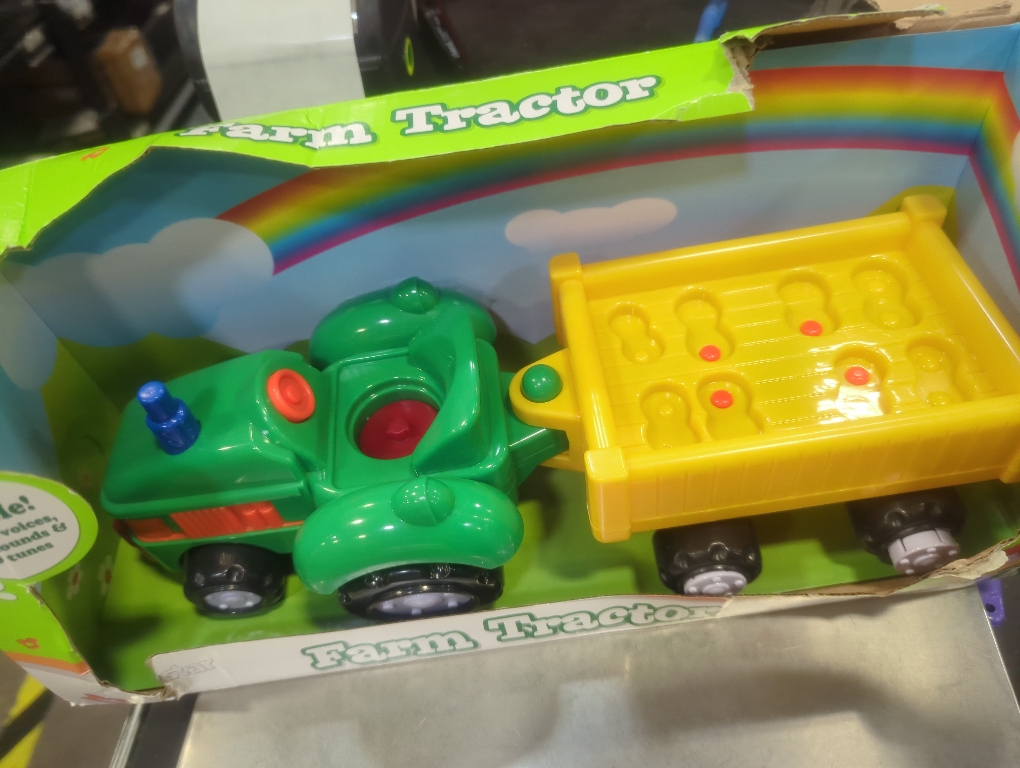 Navy Star Farm Tractor