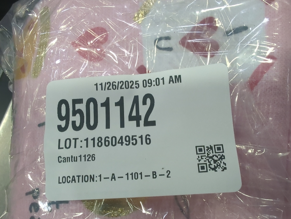 Set of 4 Pink Wash Cloth With Sweet Treats