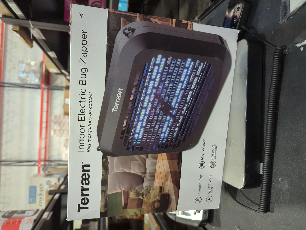 Bug Zapper Indoor, Electric Mosquito Zapper, Fly Traps (UV-A LED), Indoor Mosquito Killer, Effective Fly Zapper for Homes, Offices, and Patios