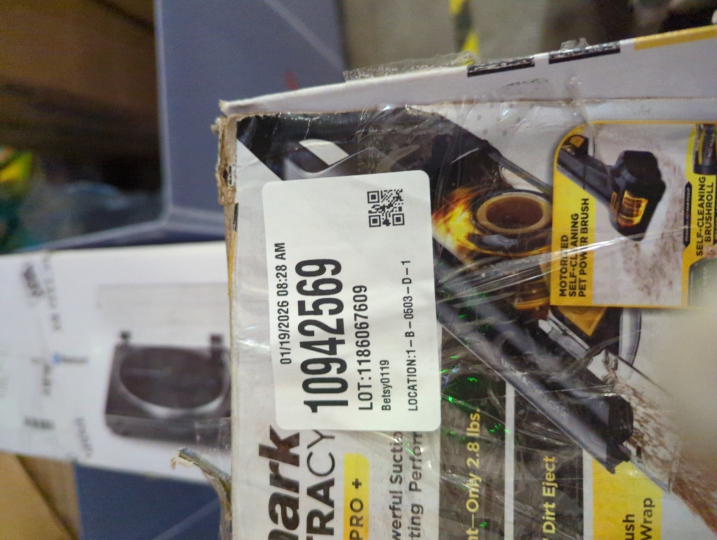 Shark CH951 UltraCyclone Pet Pro Plus Cordless Handheld Vacuum, with XL Dust Cup, in Black (Renewed)