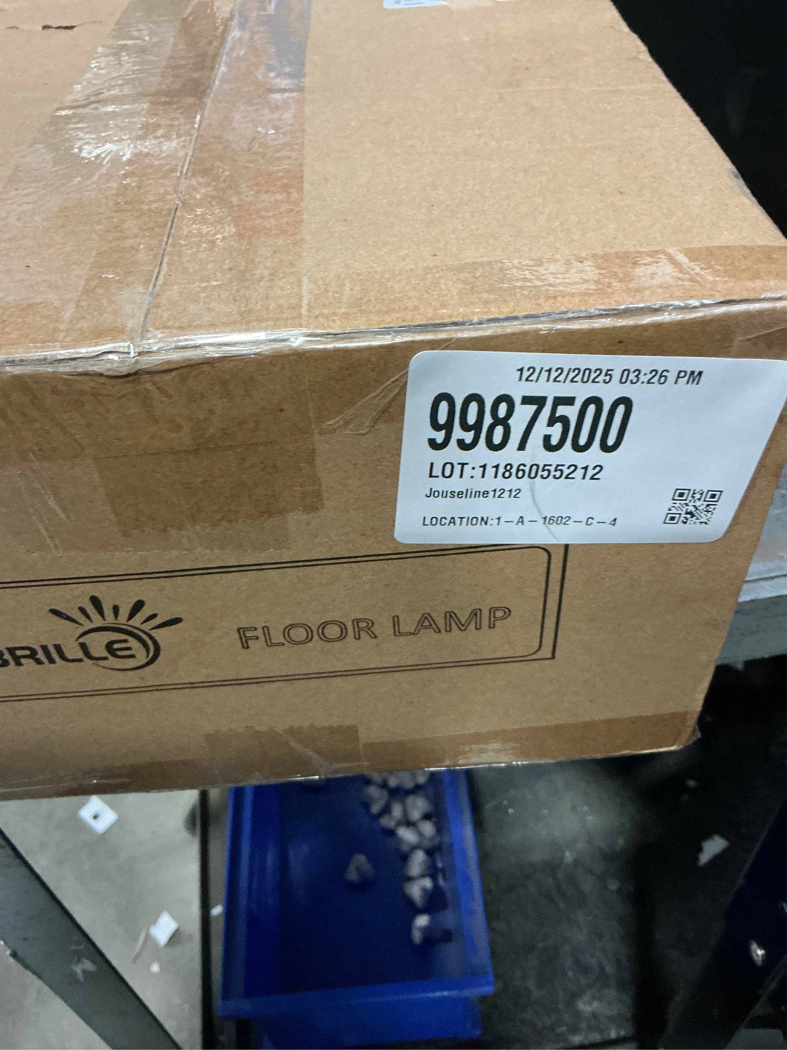 Floor Lamp with Linen Shade, Dimmable Tall Standing Lamp with Remote Control & 3 Color Temperatures, Modern Floor Lamps for Living Room Bedroom Office Corner, 9W LED Bulb Included