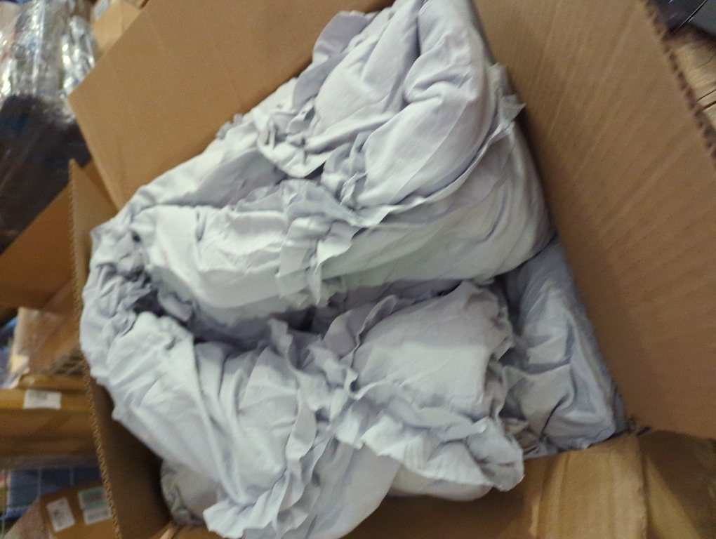 Linen Double Ruffle Duvet Cover Set, French Linen Bedding Set Shabby Chic Ruffled Duvet Cover with Extra Long Ruffles, Queen King Cal King 3 PCS Set (Grape, US King)