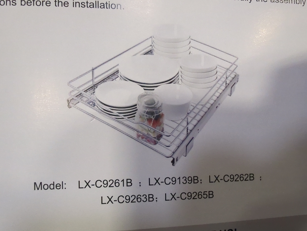 Vevor Pullout Cabinet Organizer Single Layer