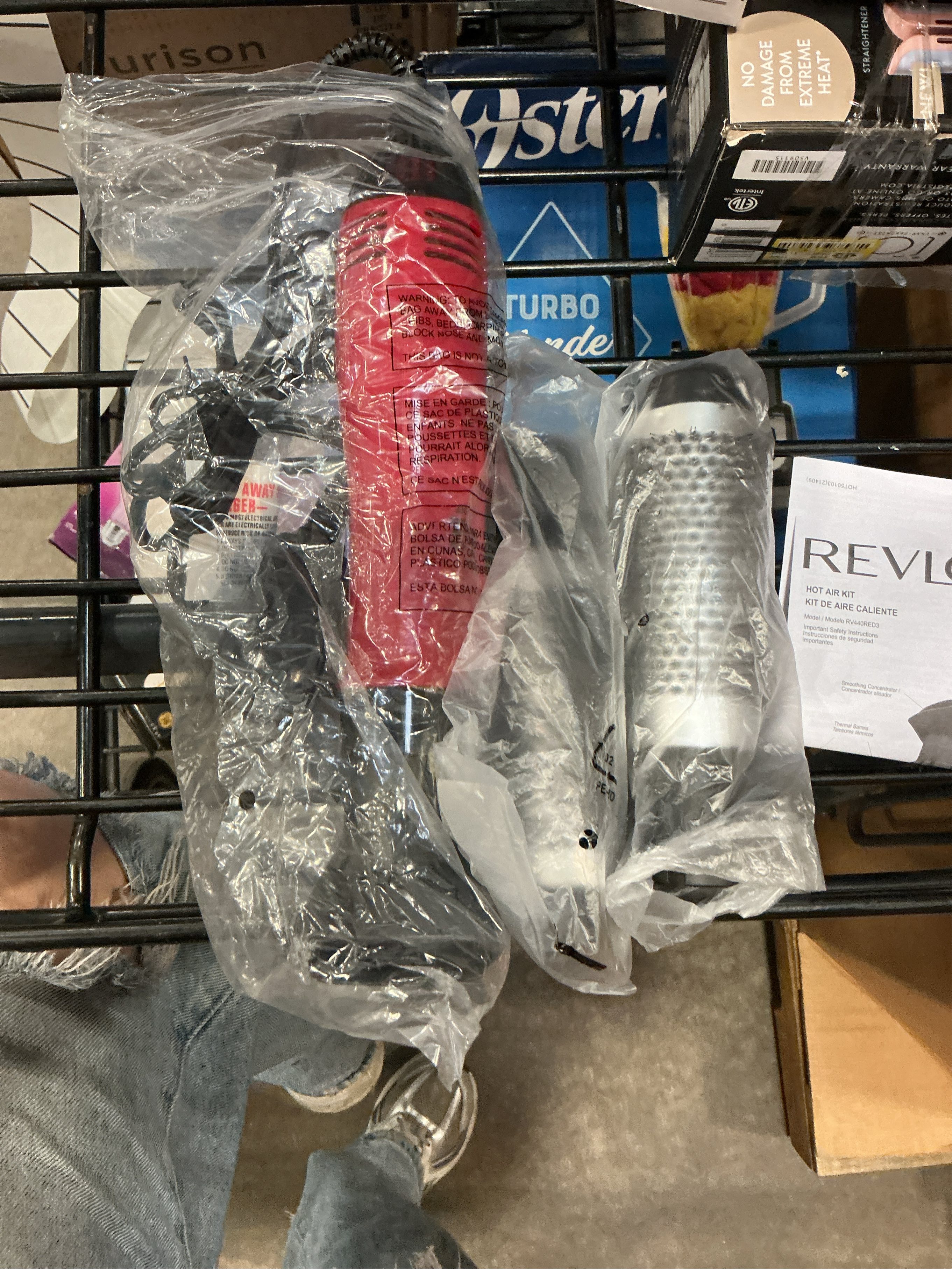 Revlon 1200W Perfect Style Hot Air Kit | Style, Curl, and Volumize, 3 Piece Set