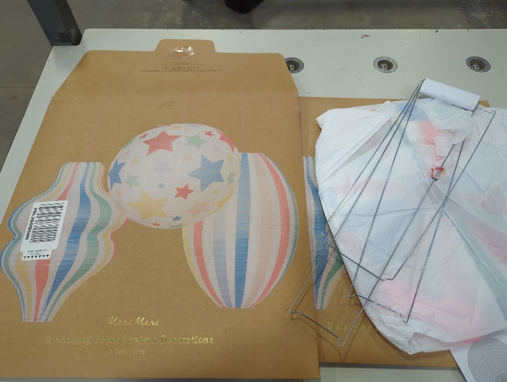 Meri Meri Stars & Stripes Lanterns (Pack of 3)