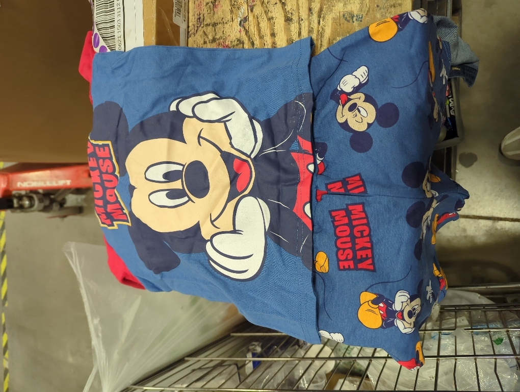 Size 6 ...Disney Mickey Mouse Boys Short Sleeve T-Shirt and French Terry Short Set for Toddler and Big Kids