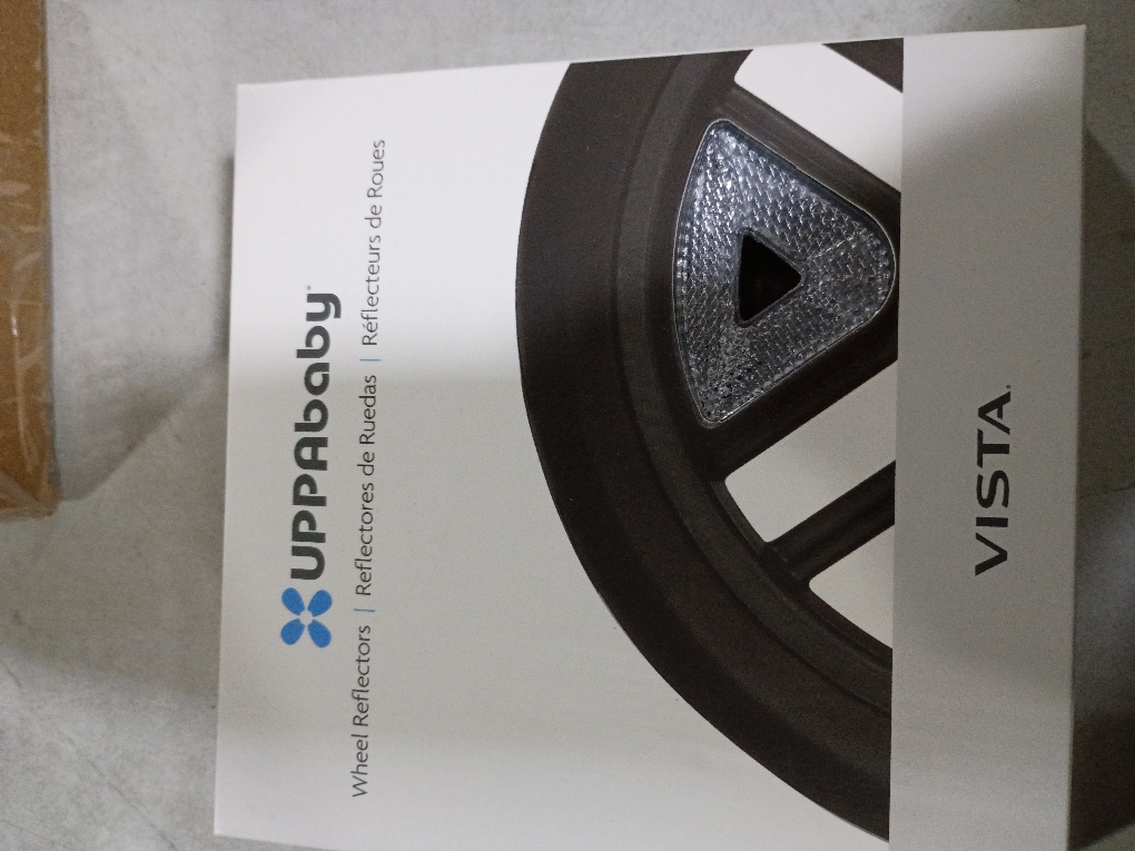 UPPAbaby VISTA Wheel Reflectors, Set of 4 each box , pack of 2