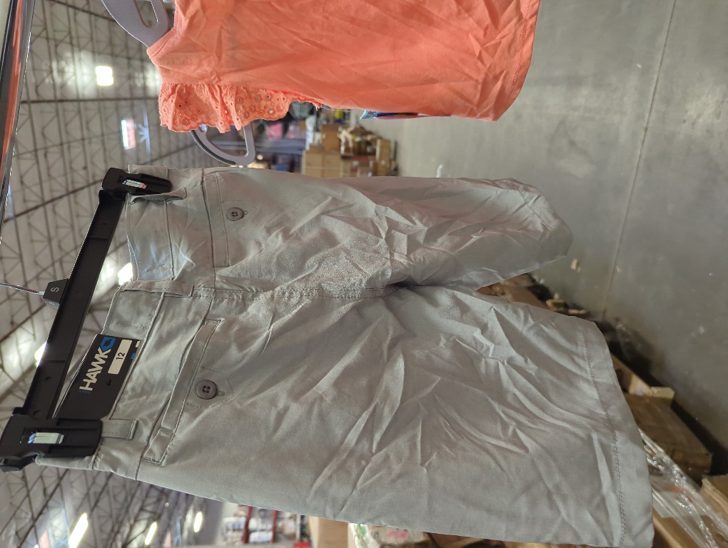 Tony Hawk boys athletic shorts size 12 light gray