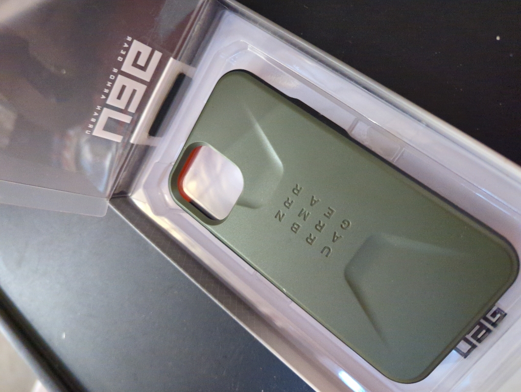 UAG - Civilian Hard Shell Case for Apple iPhone 12 Mini - Olive