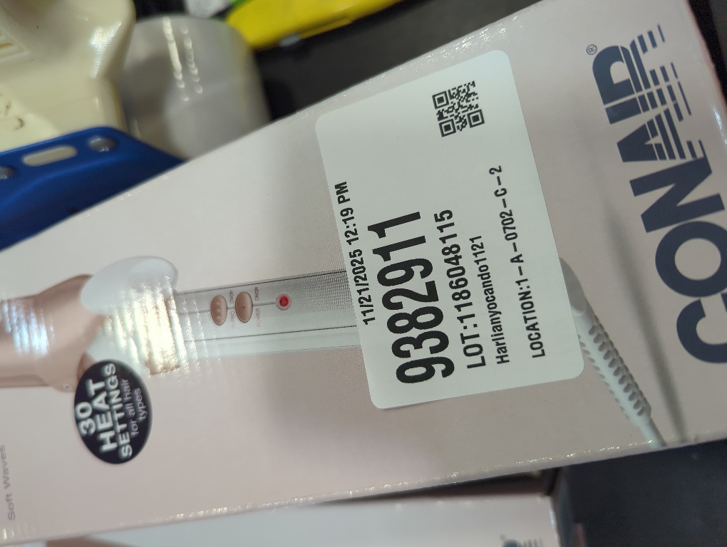 Conair Double Ceramic Rosegold Curling Iron