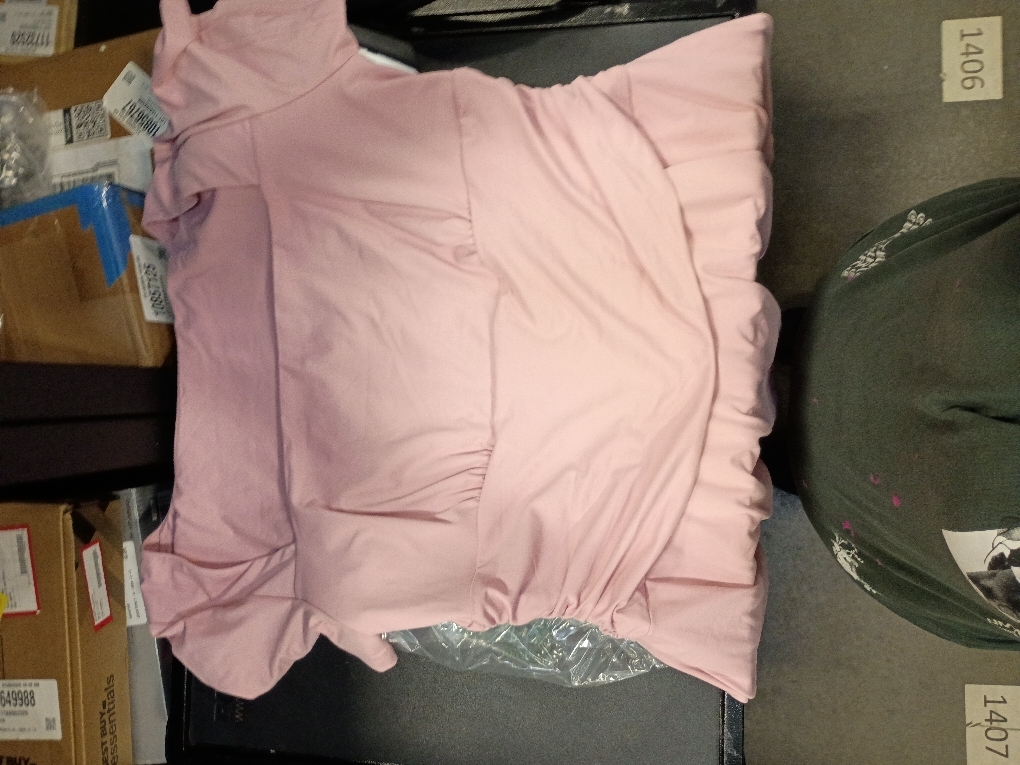 XXTAXN Women's Sexy Square Neck Short Sleeve Ruched Tiered Ruffle Hem Flowy Club Party Mini Dress large