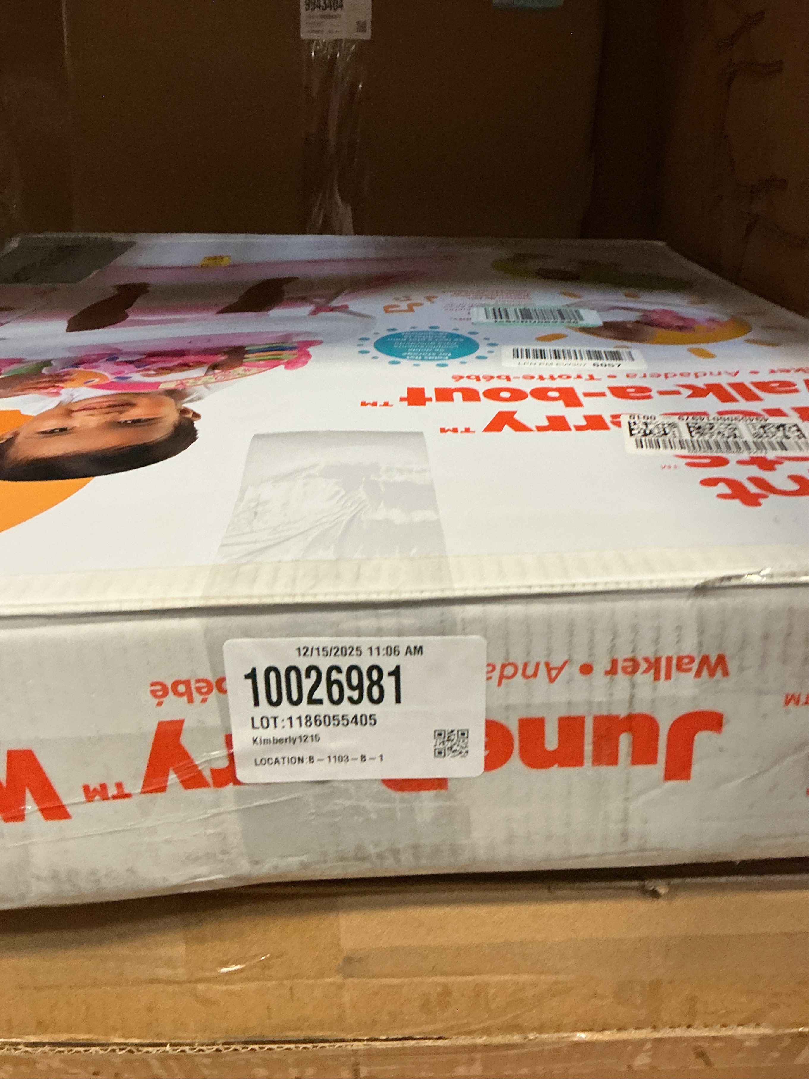 Bright Starts Pretty in Pink Walk-A-Bout Baby Walker - JuneBerry Delight