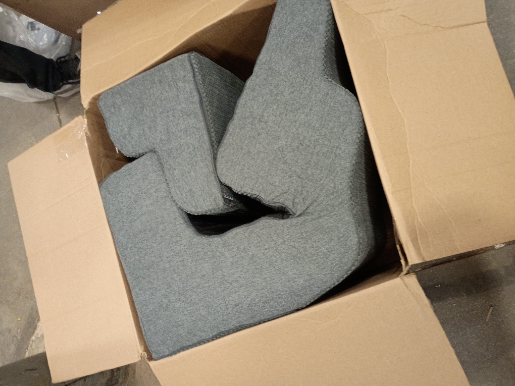 3-Step Dog Ramp and Stairs for Sofa and Chair - Non-Slip Sturdy Pet Steps for Small Dogs and Cats,15.7 H,Grey