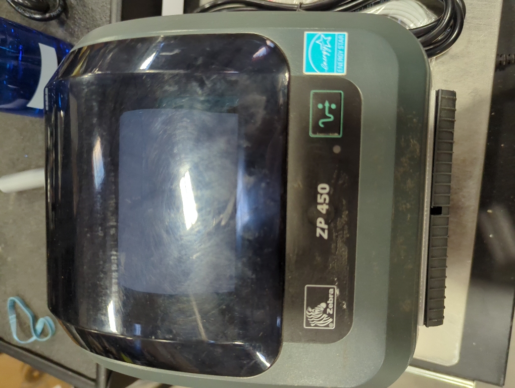 ZEBRA ZP 450 Label Thermal Bar Code Monochrome Printer ZP450-0501-0006A