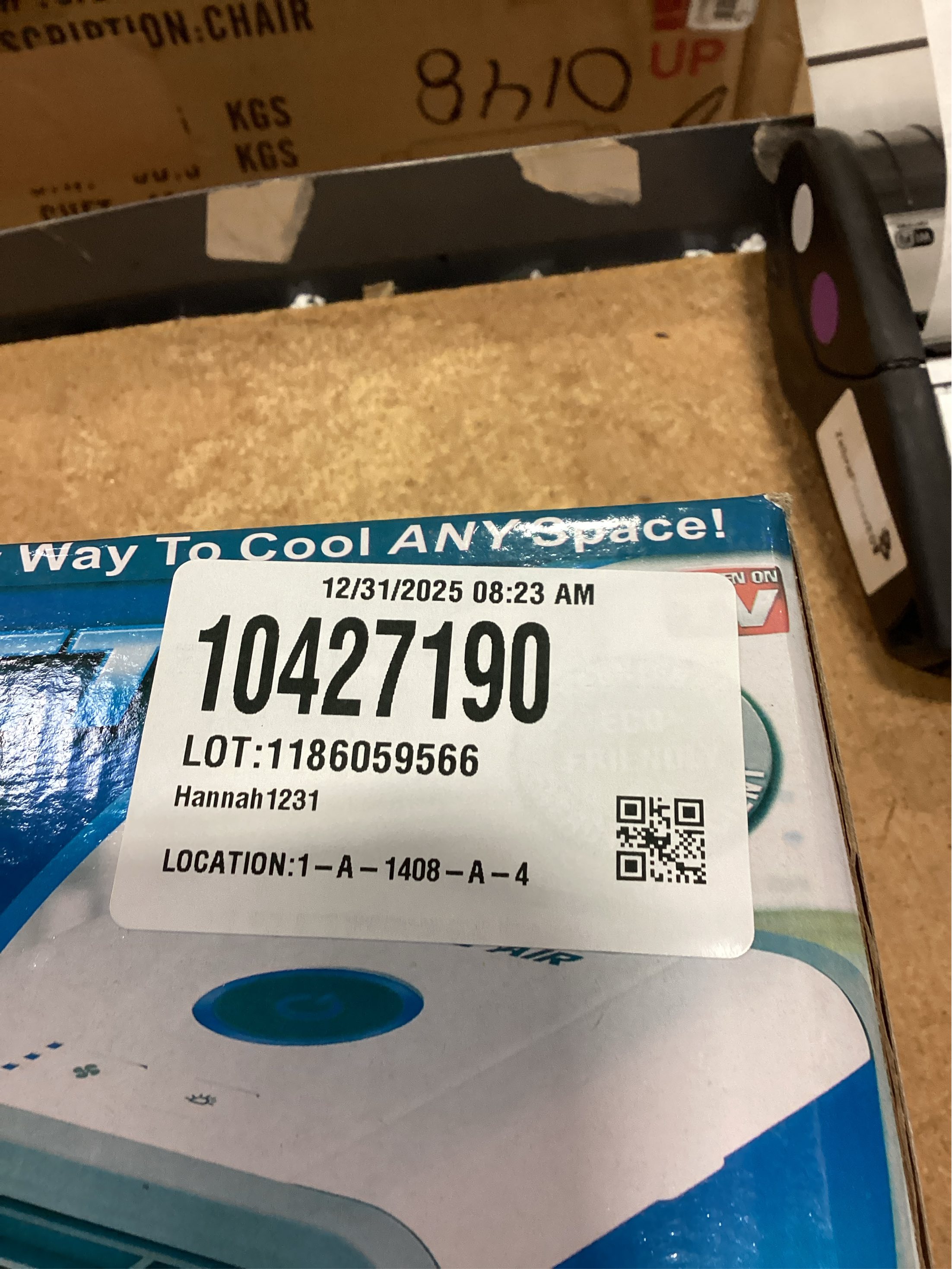 Arctic Air Pure Chill Evaporative Air Cooler By Ontel - Powerful 3-Speed Personal Space Cooler, Quiet, Lightweight And Portable For Bedroom, Office, Living Room & More