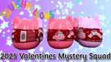 SQUISHMALLOW Valentines edition MYSTERY SQUAD Original 8in official jazwares Plush