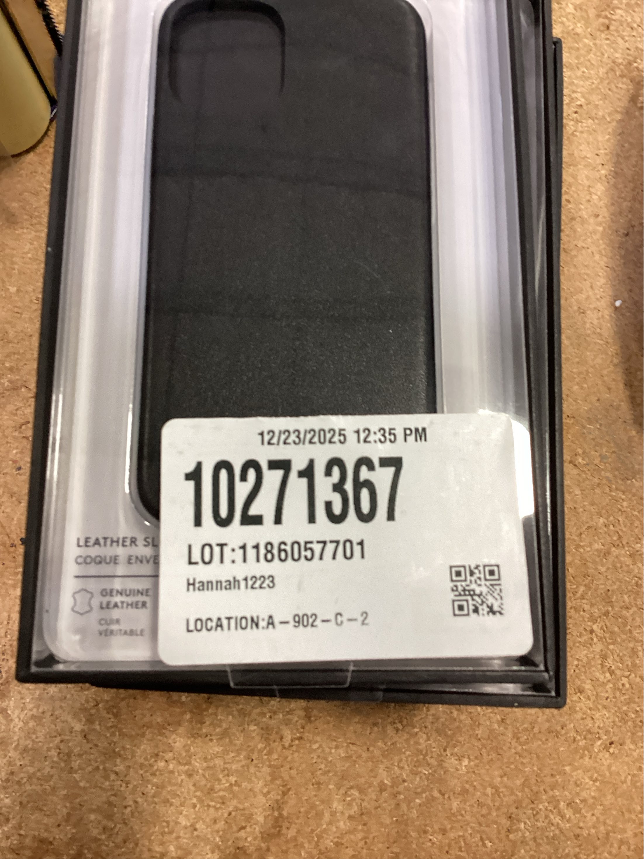 Coach Leather Slim Case for iPhone 12 mini Black