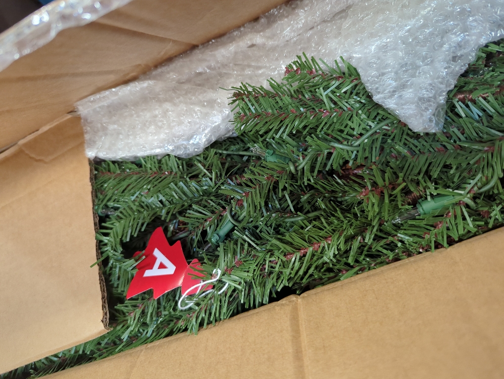 5 ft. Prelit Alpine Artificial Christmas Tree with 150 Lights